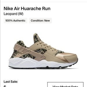 Nike Air Huarache “Leopard” Womens 9